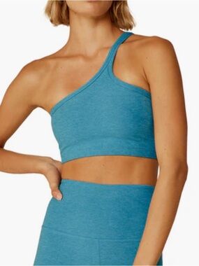 Beyond yoga Cali blue space dye one up sports bra NWT SZ XL